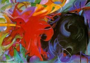 Franz Marc - Fighting Forms