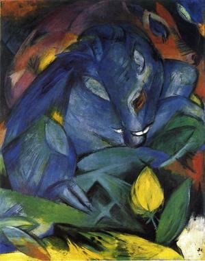 Franz Marc - Wild Pigs (boar And Sow)