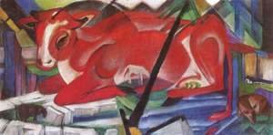 Franz Marc - The World Cow