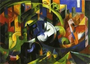 Franz Marc - Picture With Cattle
