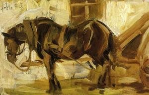Franz Marc - Small Horse Study