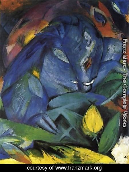 Franz Marc - Wild Pigs (boar And Sow)